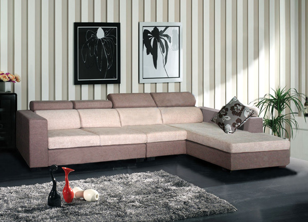 Sofa gia đình cao cấp SF42 | Sofa vải nỉ Hòa Phát