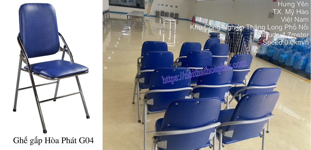 Ghế gấp Hòa Phát G04