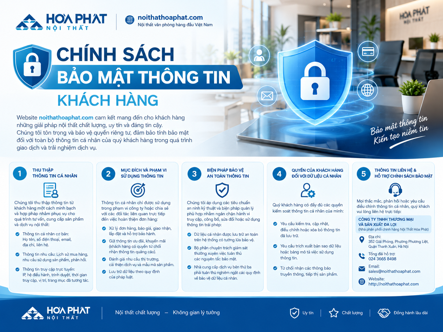Chính sách bảo mật thông tin
