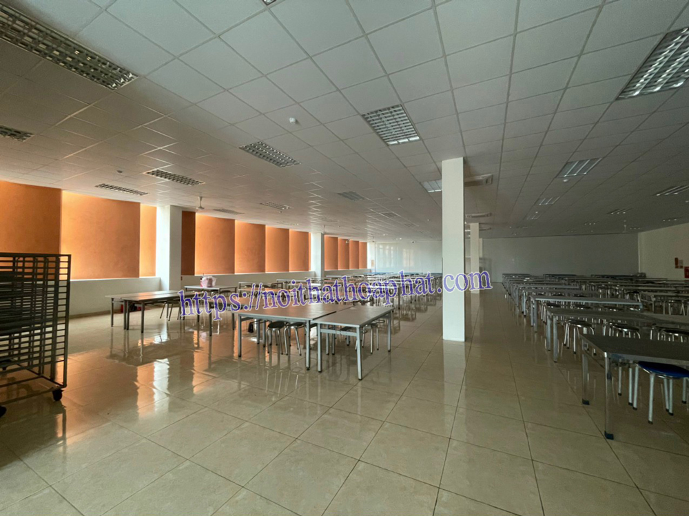 Dự án thi công nội thất phòng ăn tại công ty Hotron Hà Nam