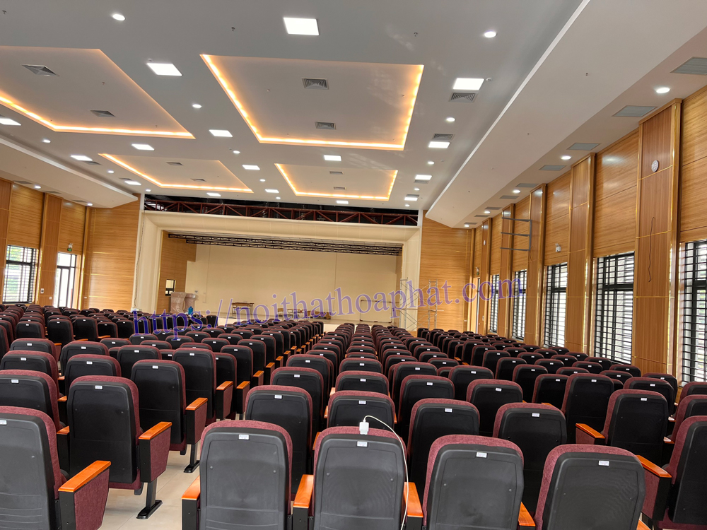 Cung cấp 456 chiếc ghế hội trường tại Đại học Khoa học Thái Nguyên