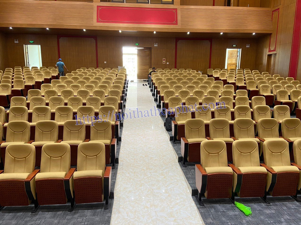 Dự án thi công ghế hội trường tại Công an tỉnh Hà Giang