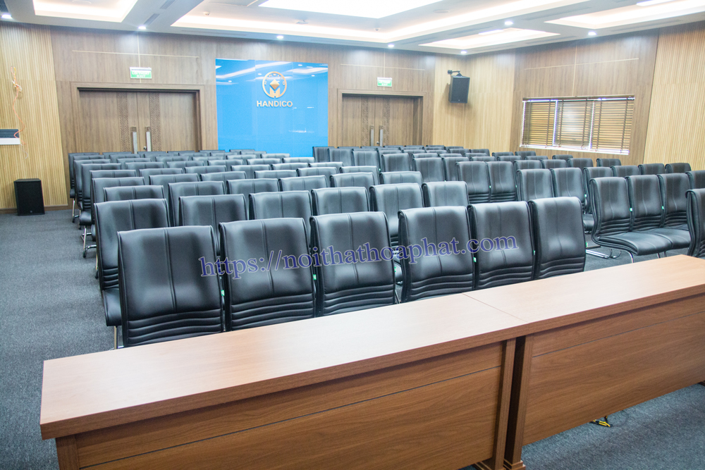 Dự án thi công nội thất phòng hội trường tại công ty Handico 2