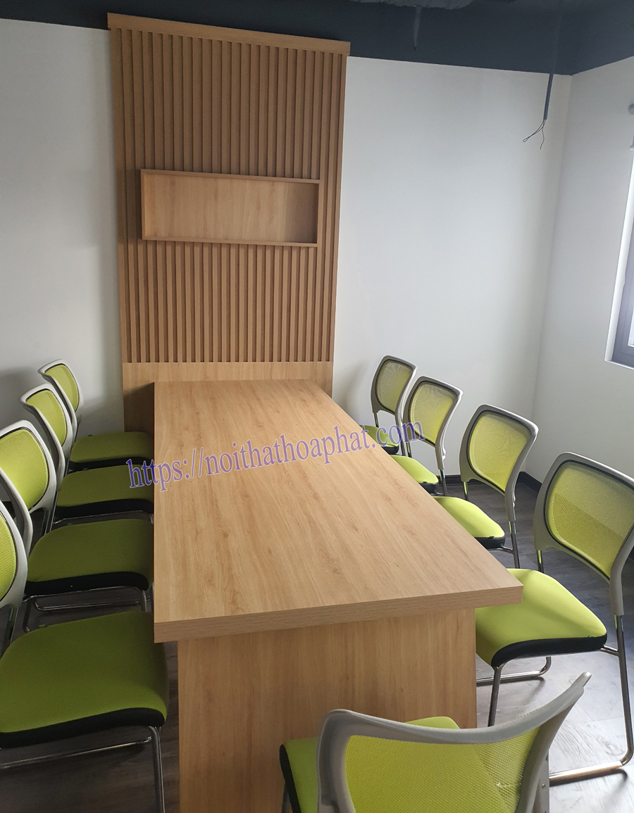 Thiết kế và cung cấp nội thất văn phòng Công ty Công Nghệ Nhất Minh tại 158 Nguyễn Sơn, Quận Long Biên, Thành phố Hà Nội