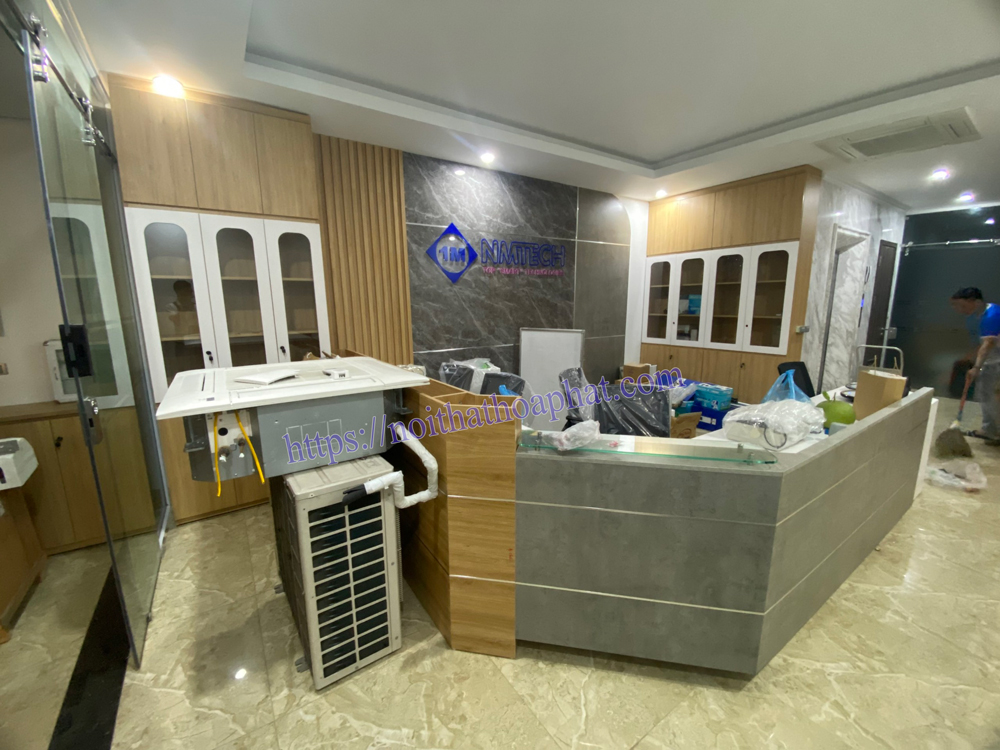 Dự án thiết kế và cung cấp nội thất văn phòng Công ty Công Nghệ Nhất Minh