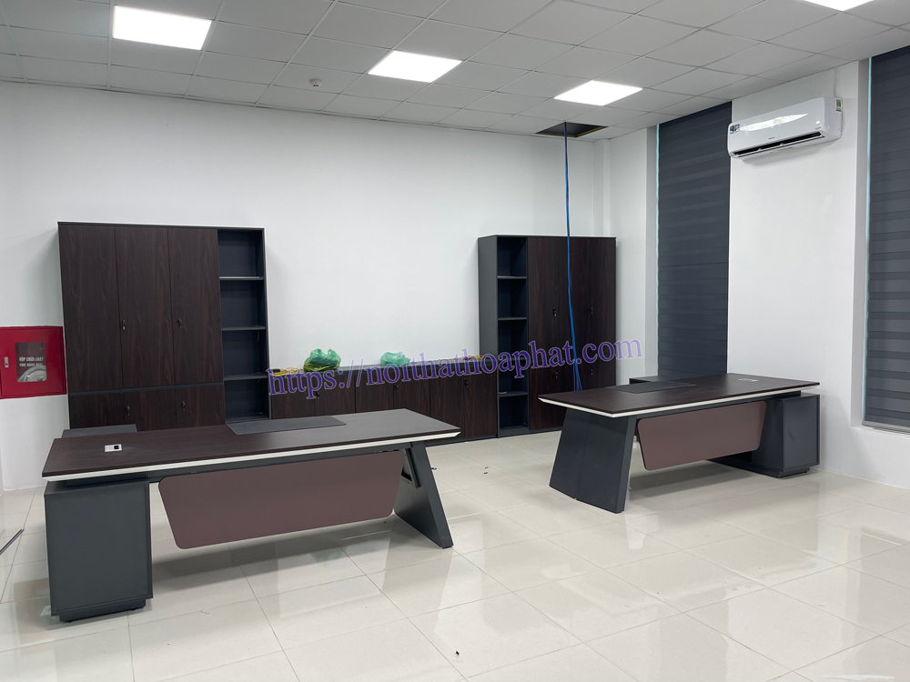 Thi công nội thất phòng lãnh đạo tại công ty Chengen Technology - Bắc Ninh