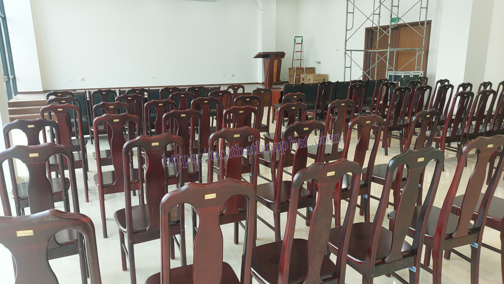 Bàn ghế phòng hội trường cho Trung tâm Điều Hành Viễn Thông tỉnh Hưng Yên