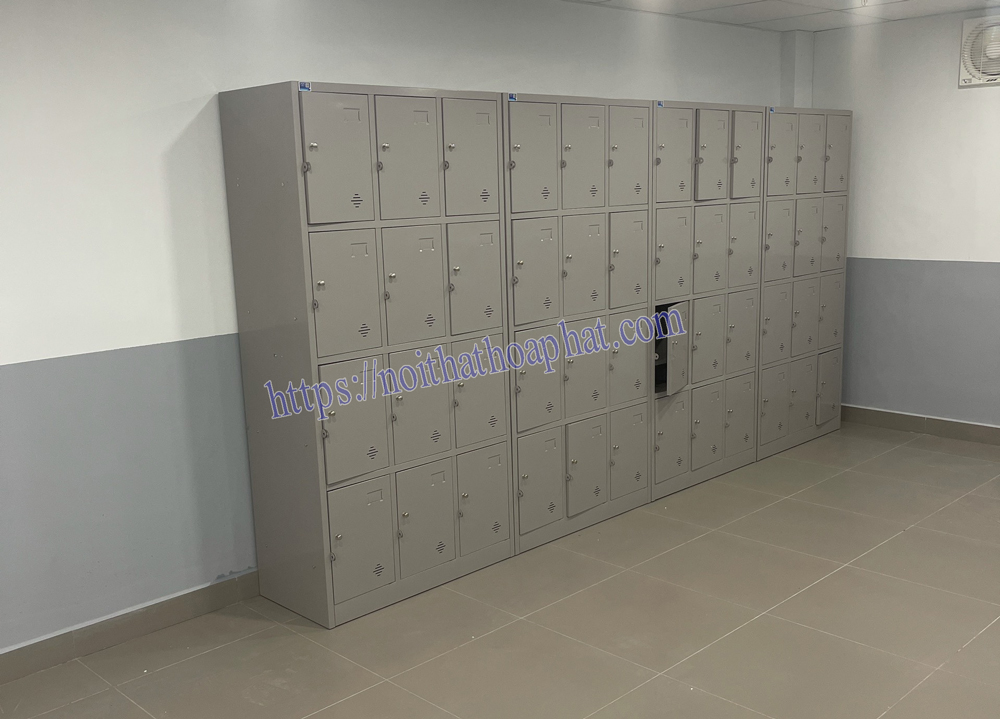 Thi công tủ locker 12 ngăn công ty TNHH SANGSHIN CENTRAL