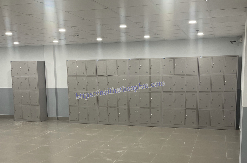 Thi công tủ locker công ty TNHH SANGSHIN CENTRAL
