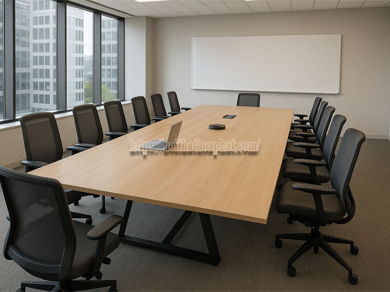 bàn họp cho dự án văn phòng