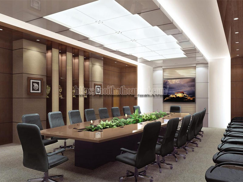 Cách đặt bàn họp theo phong thủy