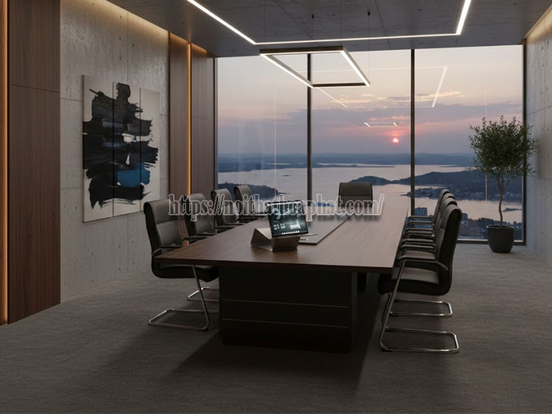 bàn họp Hòa Phát chống thấm nước