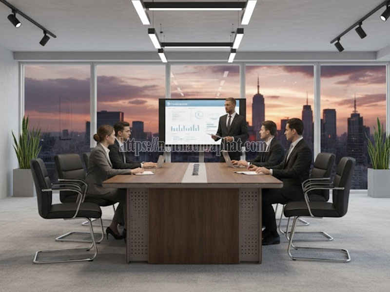 các loại bàn họp phổ biến