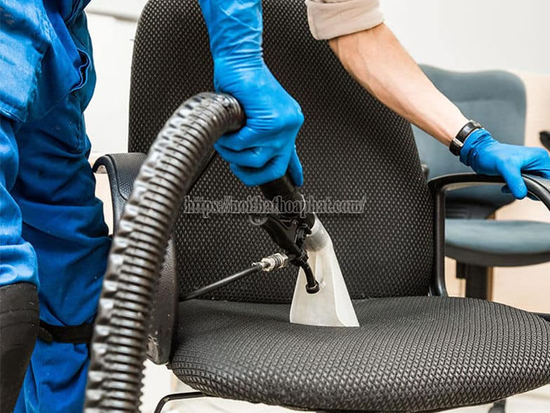 cách vệ sinh ghế lưới Hòa Phát