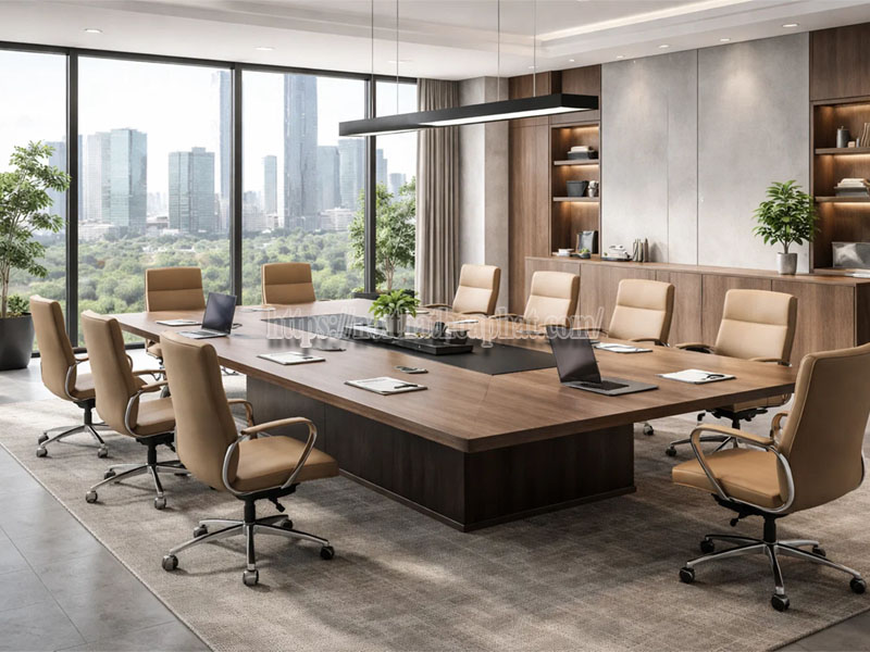 nâng tầm không gian văn phòng với bàn họp 