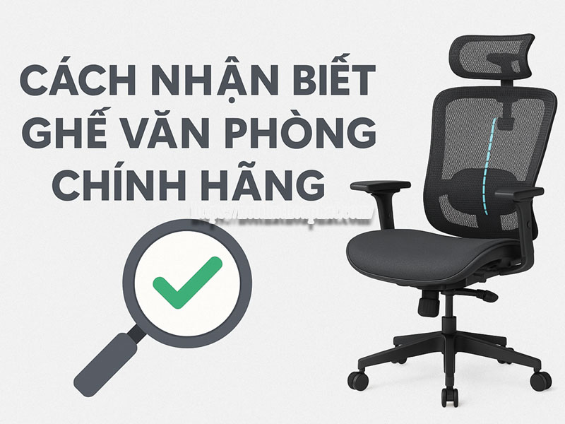 Cách Nhận Biết Ghế Văn Phòng Chính Hãng
