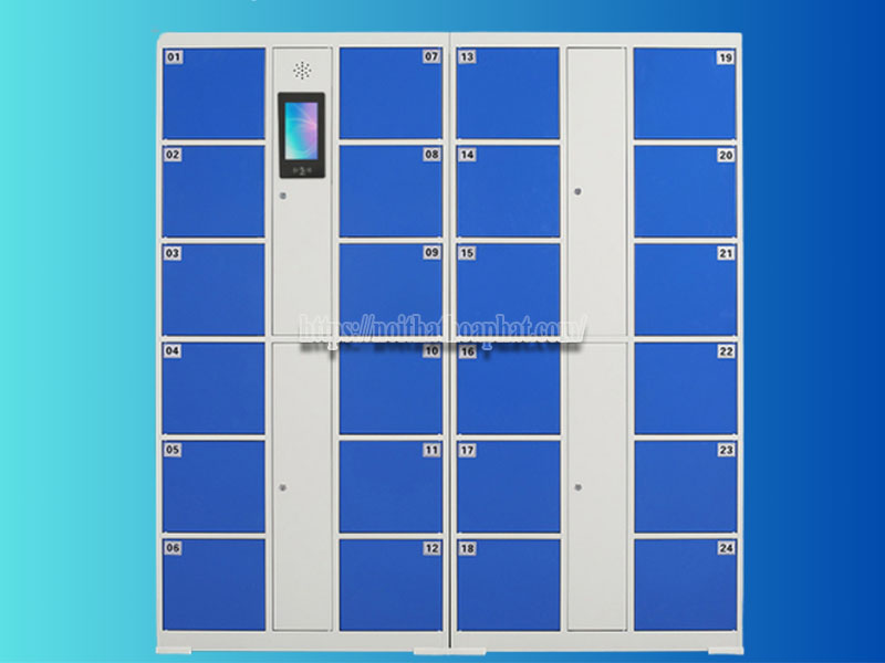 cách vận hành tủ giữ đồ thông minh