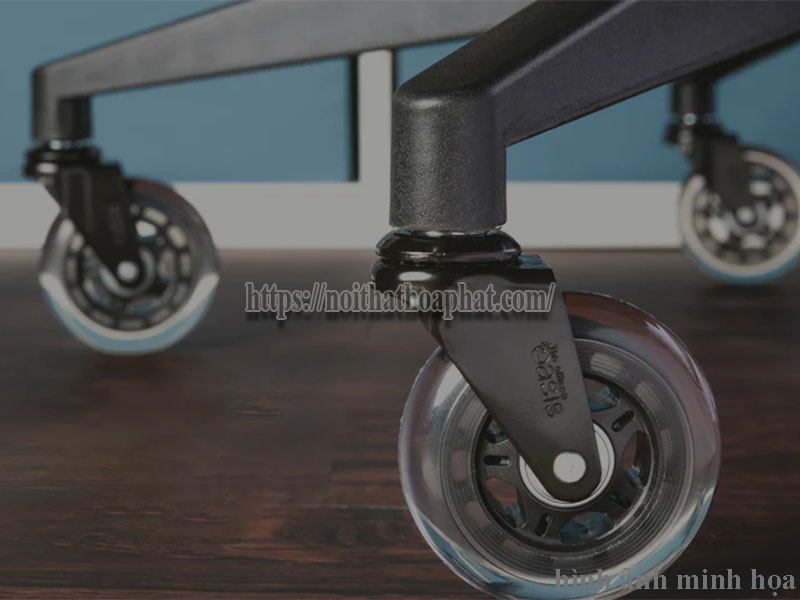 chân ghế xoay có bánh xe có bền không