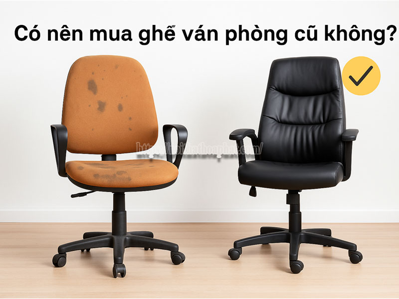 Có nên mua ghế văn phòng cũ không
