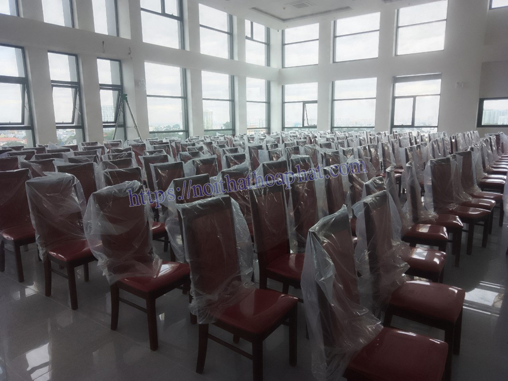 Nội thất phòng hội trường tại Trường cao đẳng xây dựng TP HCM
