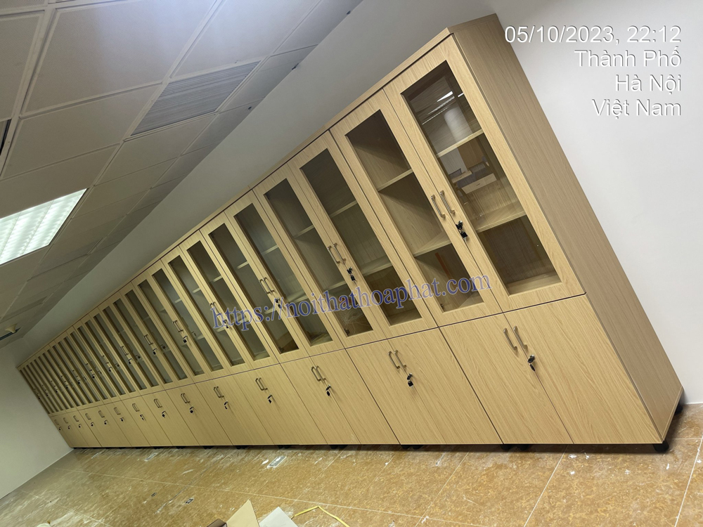 Cung cấp tủ tài liệu cho Công ty TNHH TM CN và Thiết bị ngân hàng Thăng Long
