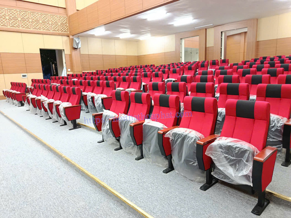 Dự án thi công nội thất hội trường tại Hoàng Su Phì, Hà Giang