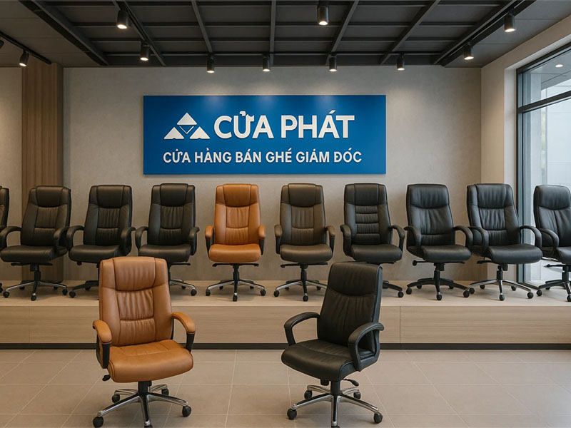 cửa hàng bán ghế giám đốc Hòa Phát tại Hà Nội