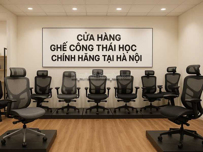 Cửa Hàng Ghế Công Thái Học Chính Hãng Tại Hà Nội