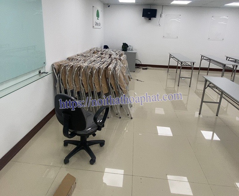 Cung cấp ghế gấp văn phòng tại quận Long Biên, Hà Nội