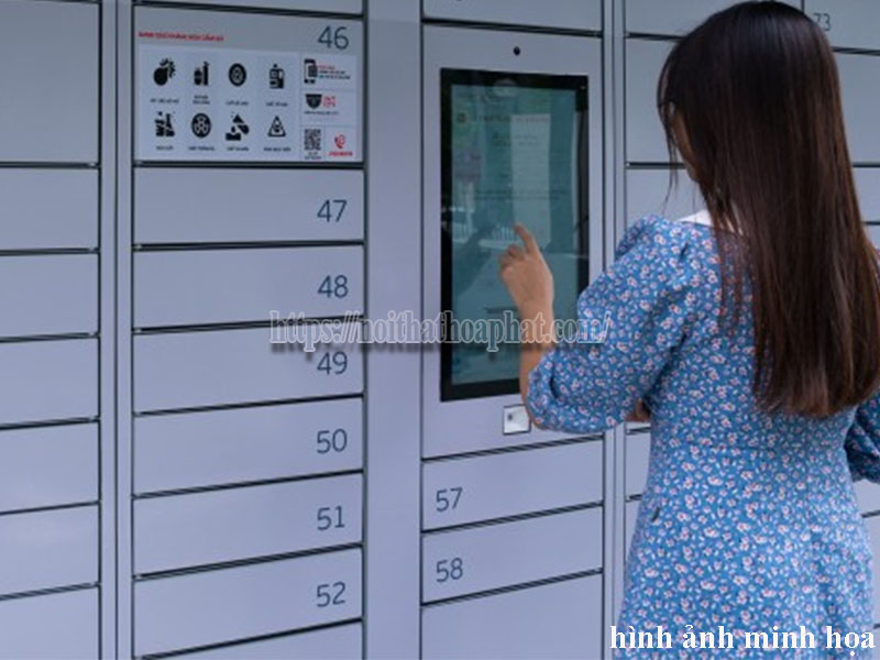Hệ Thống Phân Phối Tủ Locker Thông Minh Chính Thức Của Hòa Phát