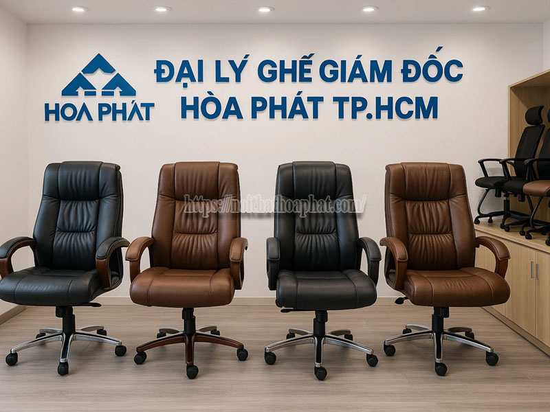 đại lý ghế giám đốc Hòa Phát TP.HCM