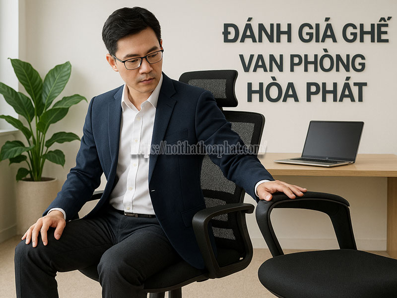 chất lượng ghế Hòa Phát