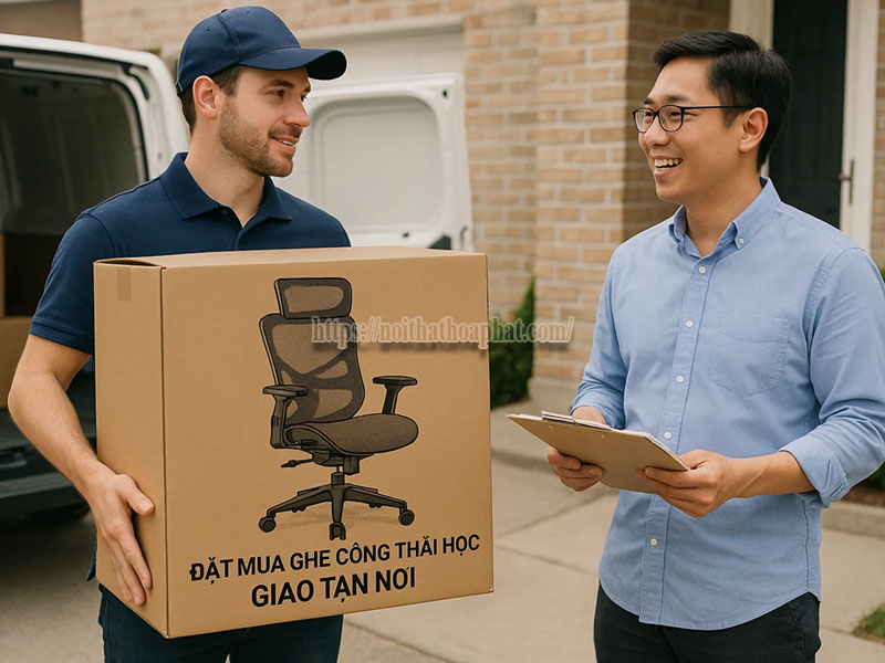 mua ghế ergonomic giao hàng tận nhà
