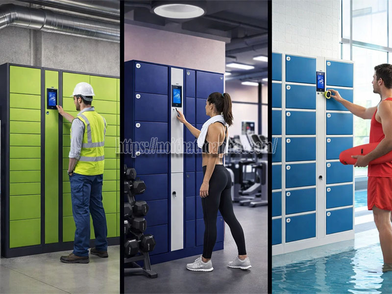 báo giá tủ locker thông minh theo kích thước