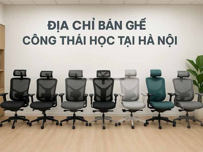 Địa chỉ bán ghế công thái học tại Hà Nội
