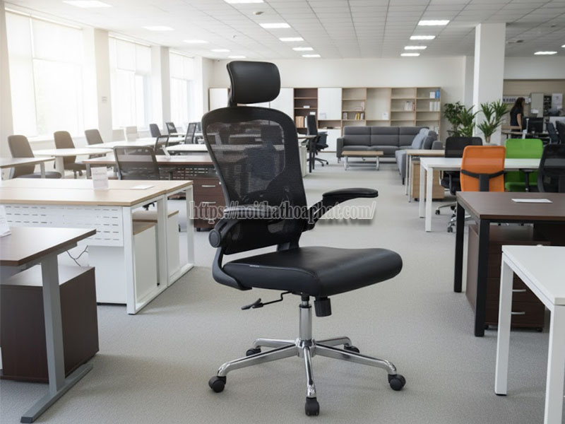 showroom ghế lưới Hòa Phát tại Hà Nội