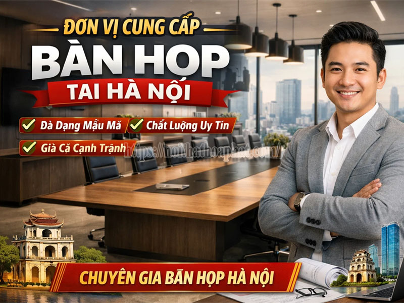 đơn vị cung cấp bàn họp tại Hà Nội