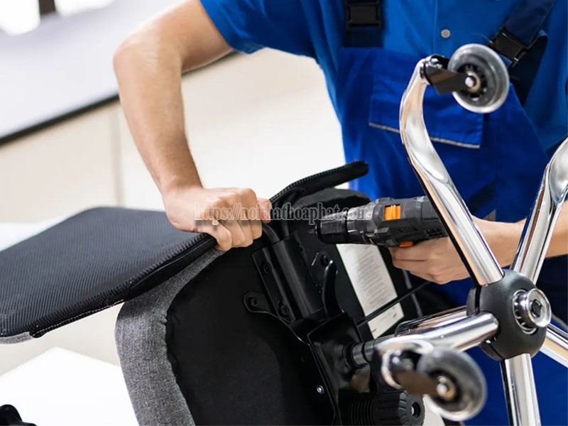ghế Hòa Phát có lắp đặt tại nhà không