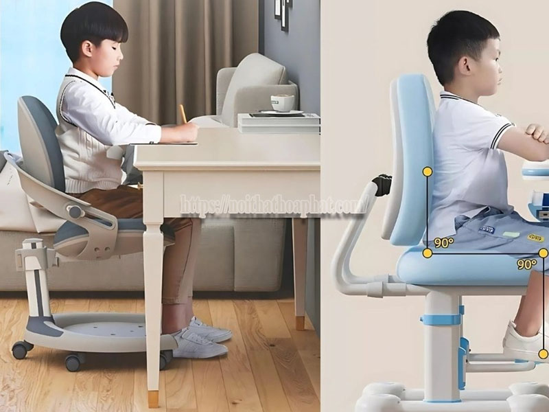 ghế công thái học có tốt cho trẻ em không