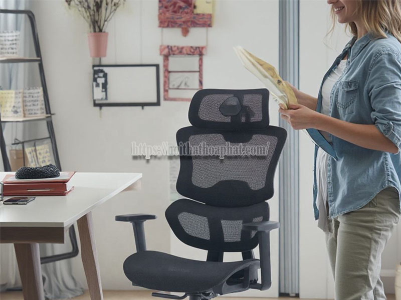 ghế ergonomic giúp giảm đau lưng