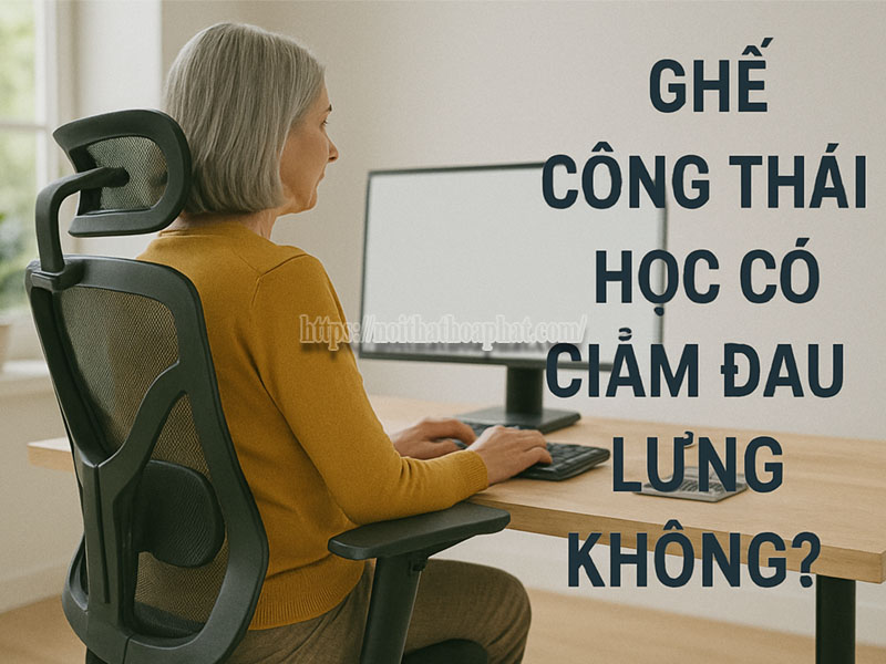 Ghế Công Thái Học Có Hỗ Trợ Cột Sống Không?