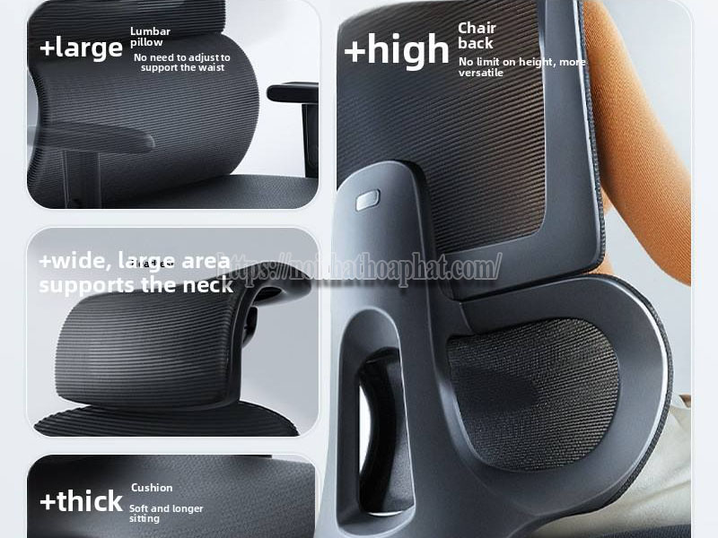 Ghế công thái học hỗ trợ cột sống