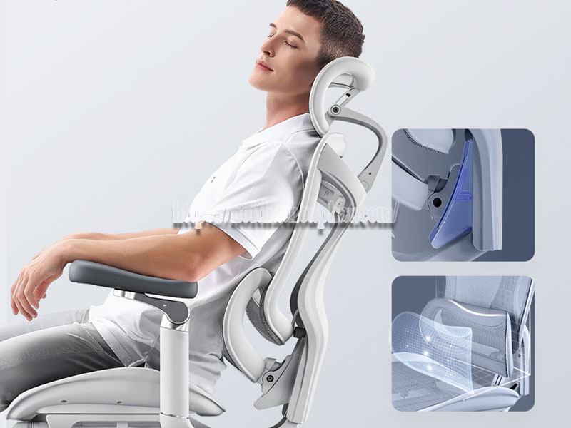 Cách ghế công thái học giảm đau lưng