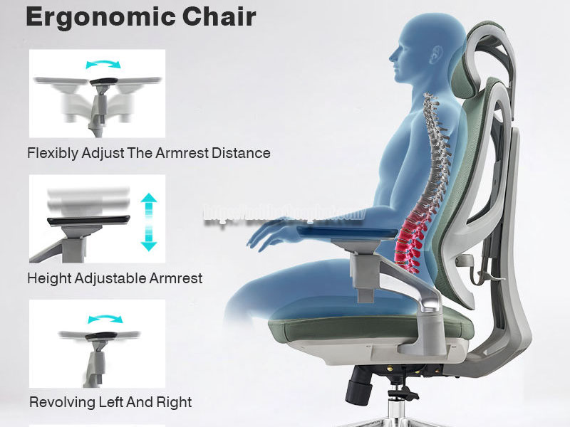 ghế ergonomic tốt cho lưng