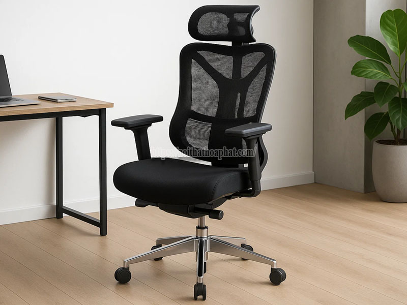 showroom ghế công thái học Hòa Phát chính hãng