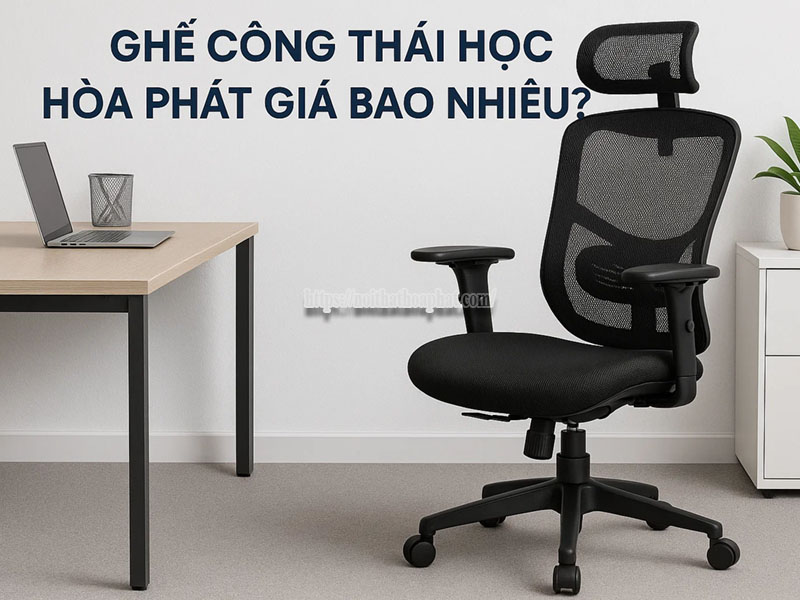 Ghế công thái học Hòa Phát giá bao nhiêu