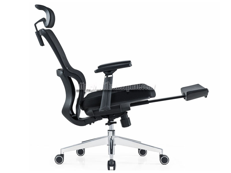 review ghế công thái học ngả lưng sâu Hòa Phát