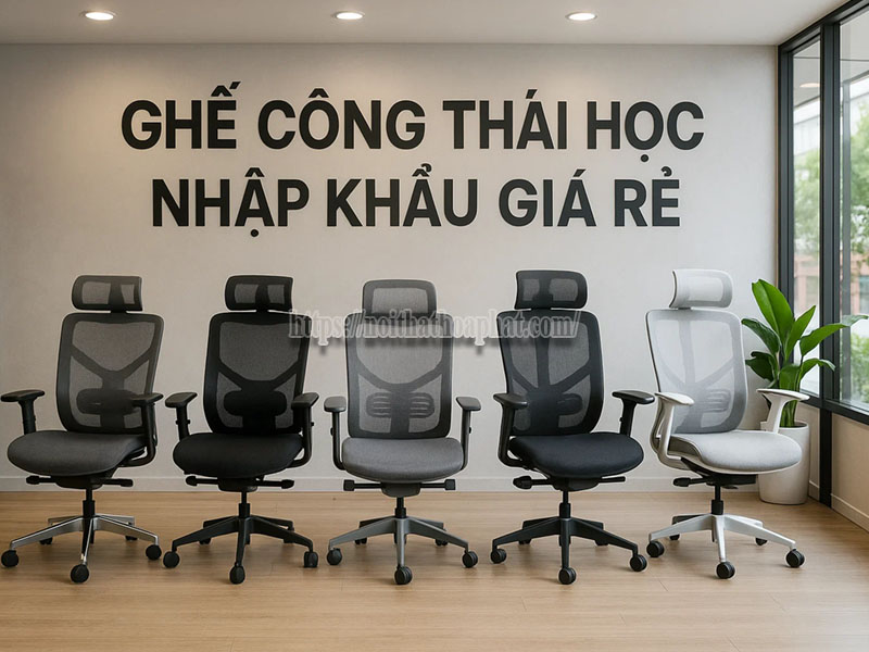 Ghế Công Thái Học Nhập Khẩu Giá Rẻ