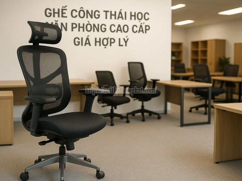Ghế Công Thái Học Văn Phòng Cao Cấp Giá Hợp Lý