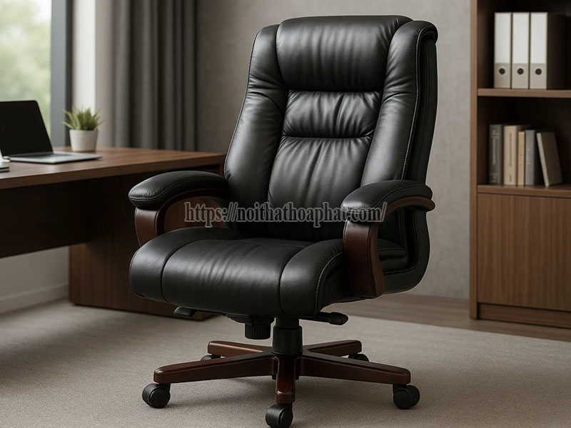 ghế giám đốc bọc da cao cấp